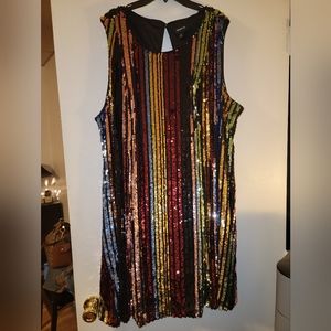 Torrid Sequin Mini Dress Size 3